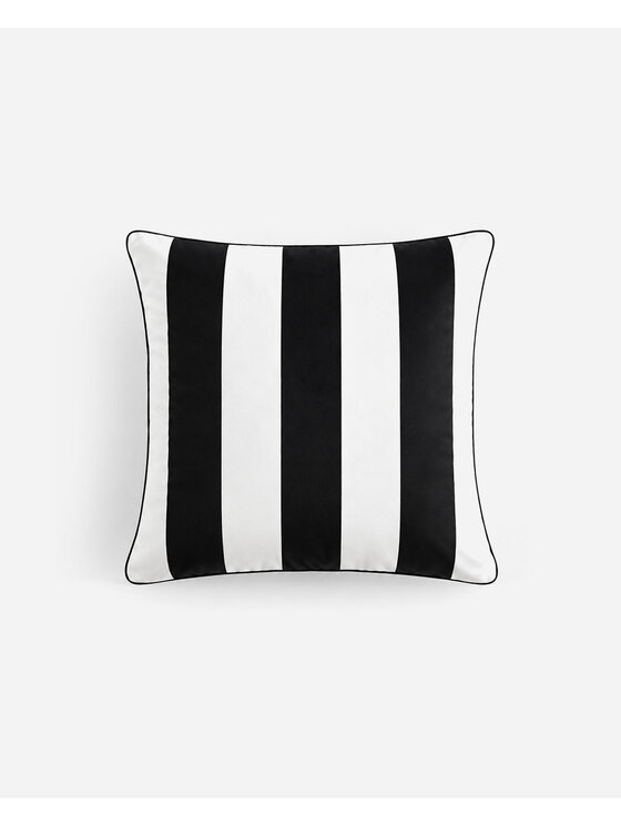 La Mania La Mania Poduszka dekoracyjna Stripes Luxury Czarny