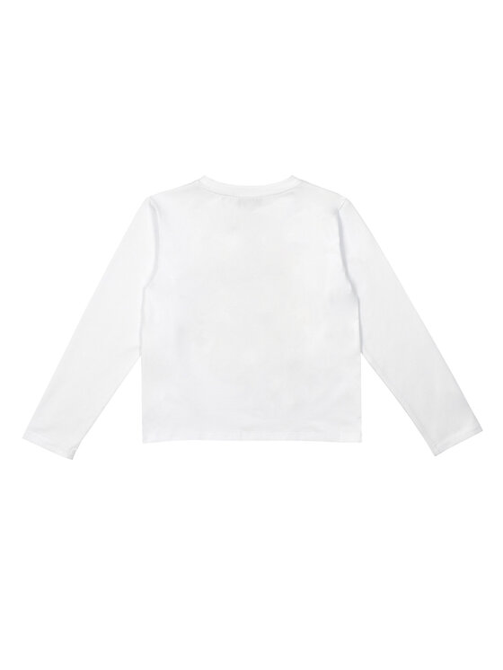 TWINSET TWINSET Bluzka 222GJ2384 Biały Slim Fit