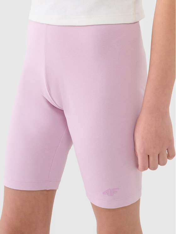 4F 4F Legginsy BASIC+ Różowy jasny