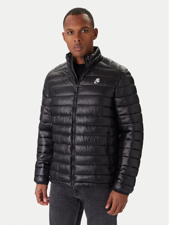 KARL LAGERFELD KARL LAGERFELD Pārejas jaka Blouson 505400 554590 Melns Regular Fit