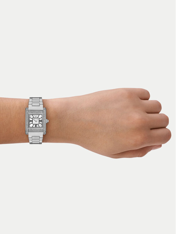 Emporio Armani Emporio Armani Sat Mini Genni AR11662 Srebrna