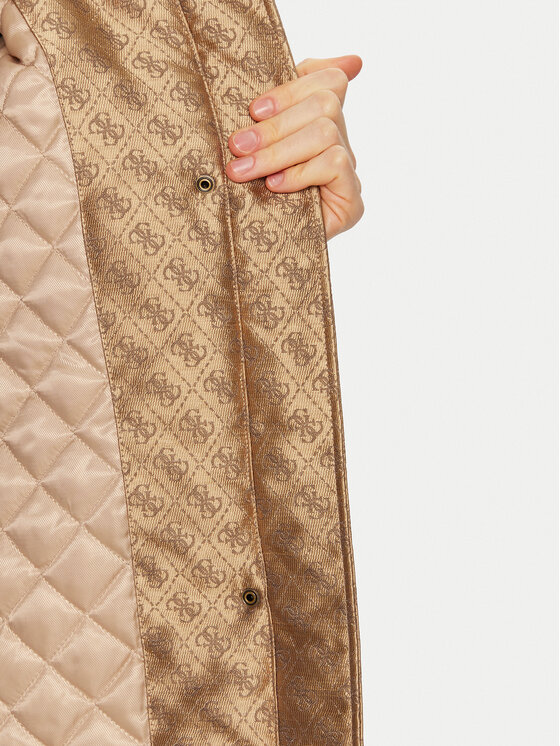 Guess Guess Parka Elly W4BL35 WFIR2 Brūns Regular Fit