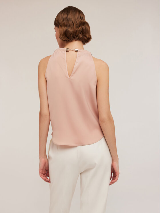 Motivi Motivi Top D716Q000433N006 Rosa Flared Fit