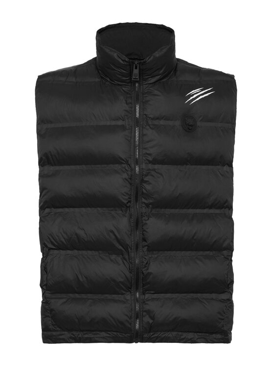 Plein Sport Plein Sport Kamizelka 22983 Czarny Regular Fit