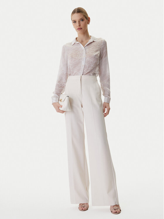 Guess Guess Košulja W6RH73 WDW82 Bež Regular Fit