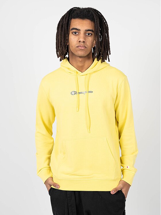 Champion Felpa 217215 Giallo Regular Fit
