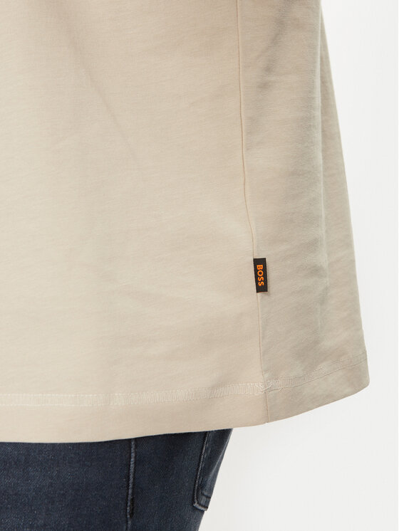 BOSS Boss T-krekls Astronaut 50528209 Bēšs Regular Fit