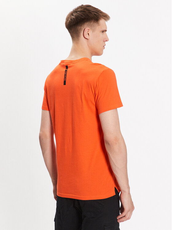 INDICODE INDICODE T-shirt Kato 40-949 Rosso Regular Fit