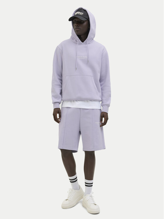 Jack & Jones Jack & Jones Szorty sportowe Vesterbro 12252251 Fioletowy Relaxed Fit