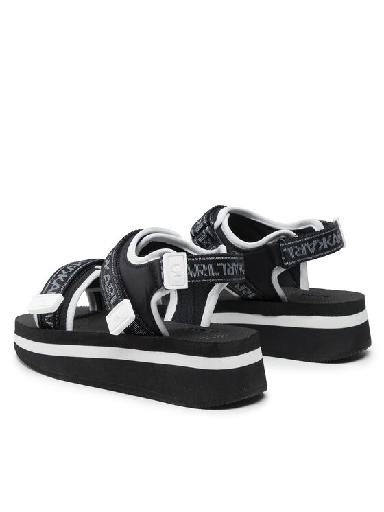 KARL LAGERFELD KARL LAGERFELD Sandály KL81905 Černá
