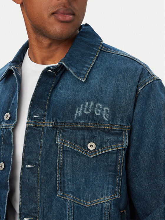 HUGO HUGO Джинсова куртка Dex 50566119 Голубий Regular Fit