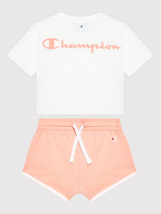 Champion Completo t shirt e pantaloncini sportvi 404319 Multicolore Regular Fit Modivo