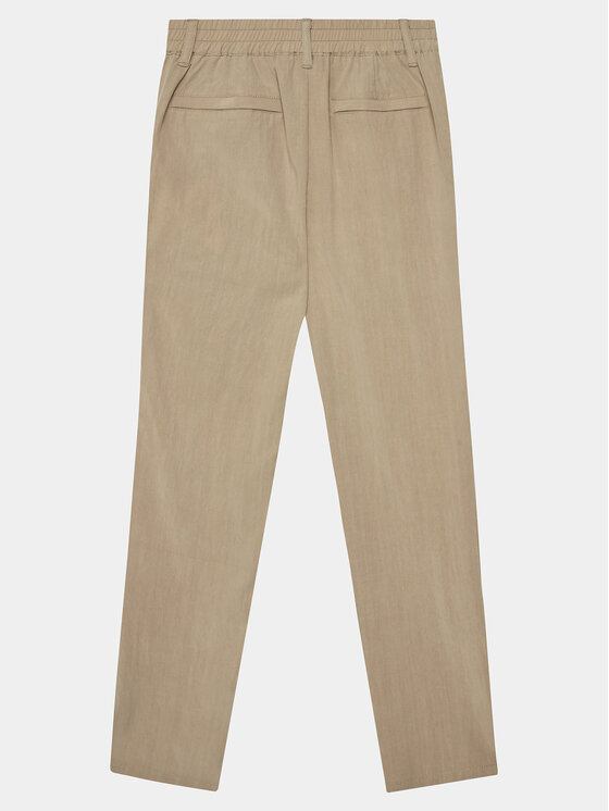 Guess Guess Pantaloni di tessuto Long L4RB00 WFKR0 Beige Regular Fit