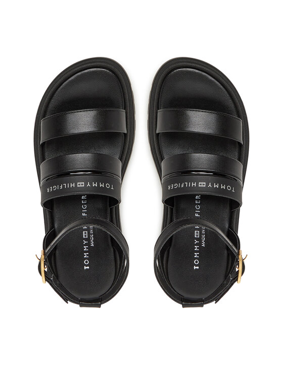 Tommy Hilfiger Tommy Hilfiger Sandale Sandal T4A2-33798-0371 S Crna