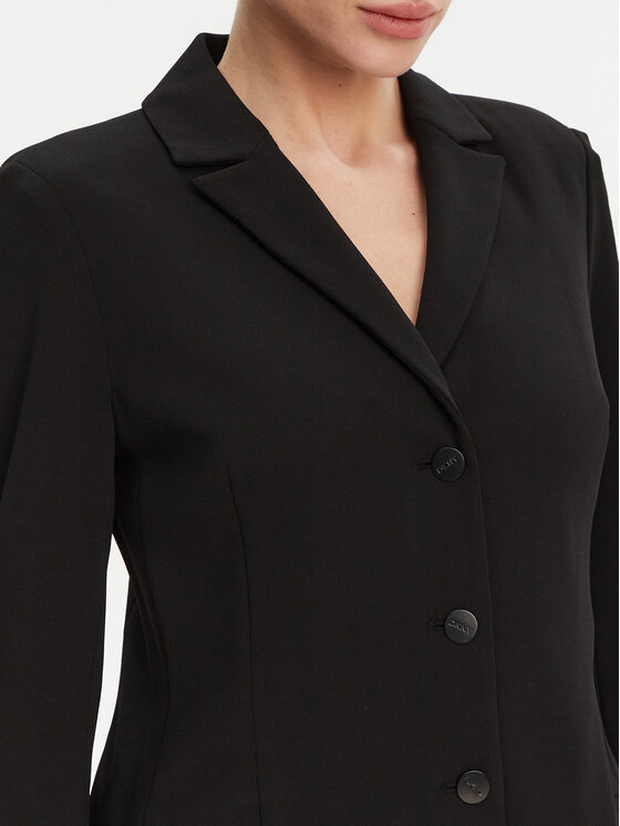 DKNY DKNY Cocktail obleka DD4K1D67 Črna Regular Fit
