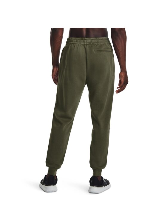 Under Armour Under Armour Spodnie dresowe 1379774-390 Zielony Basic Fit