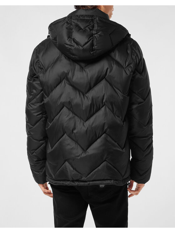 PHILIPP PLEIN PHILIPP PLEIN Giubbotto piumino 27029 Nero Regular Fit
