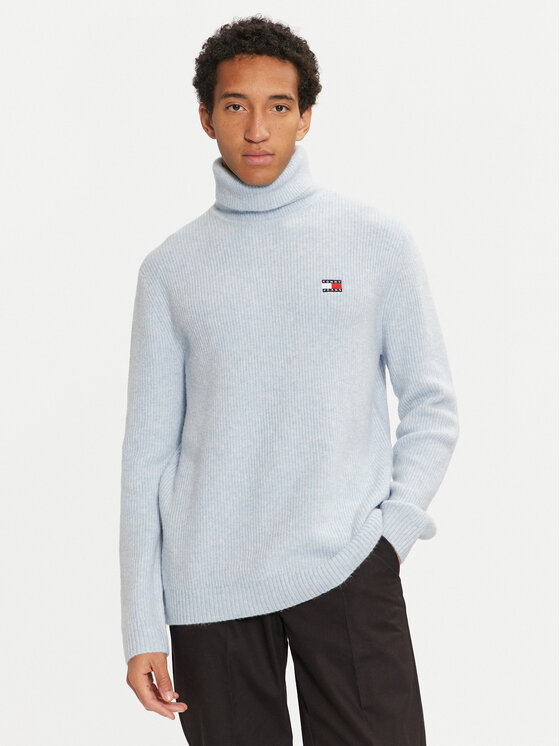 Tommy Jeans Rolák DM0DM20602 Modrá Slim Fit