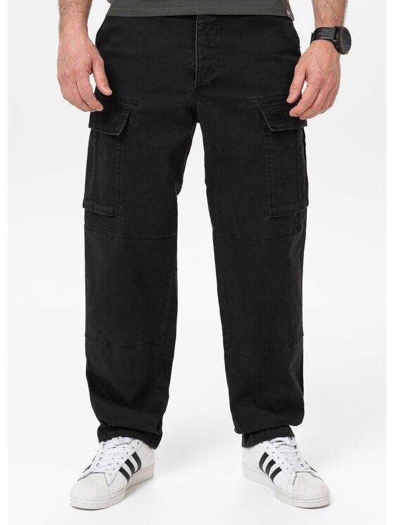 PITBULL PITBULL Jeansy SCOTT Czarny Regular Fit