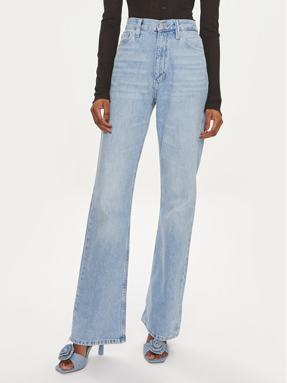 Calvin Klein Jeans Blugi Authentic J20J222752 Albastru Bootcut Fit