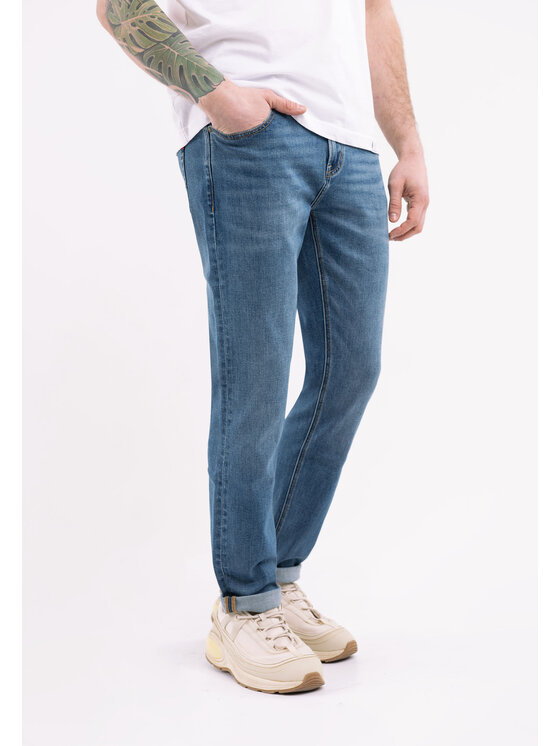 Volcano Volcano Jeansy D-DEXTER 48 Niebieski Regular Fit