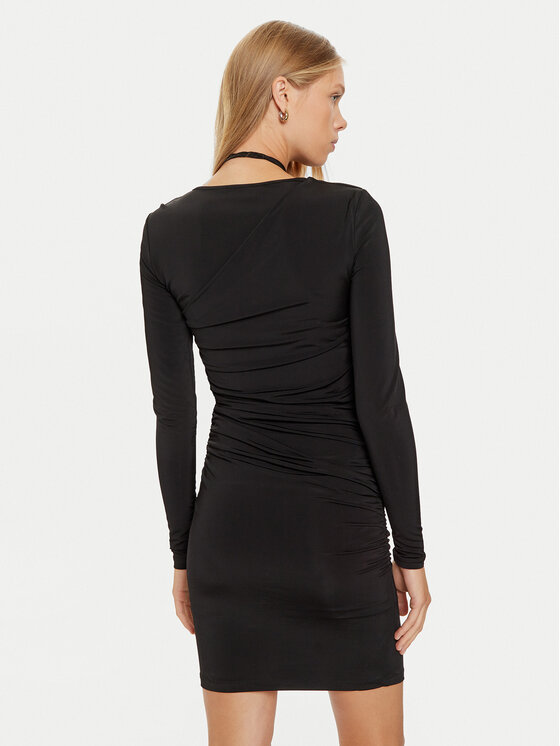 Marella Marella Cocktail obleka Angelo 2423626052 Črna Slim Fit
