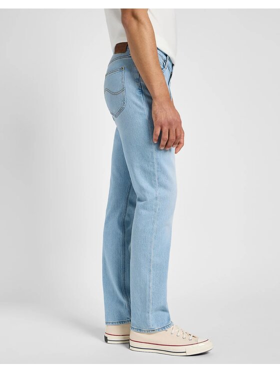 Lee Lee Jeansy West Niebieski jasny Relaxed Fit