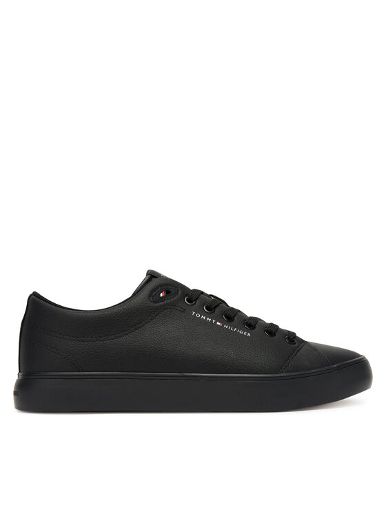 Sneakers Tommy Hilfiger Th Hi Vulc Core Low Ii Ess FM0FM05511 Negru