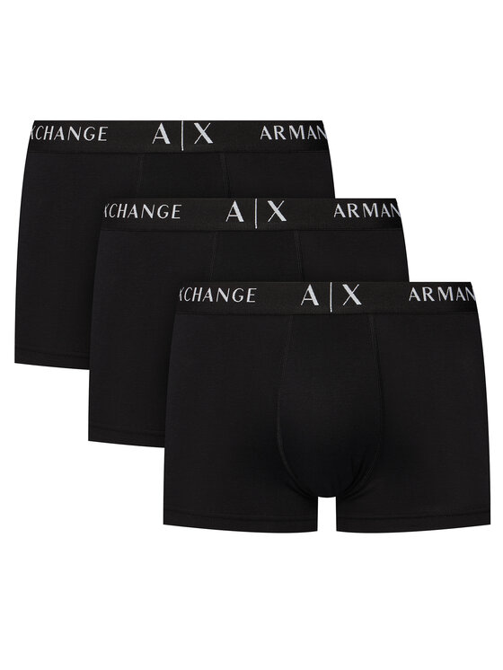 Armani Exchange Armani Exchange Set 3 parov boksaric XM000871 AF13682 MC061 Črna