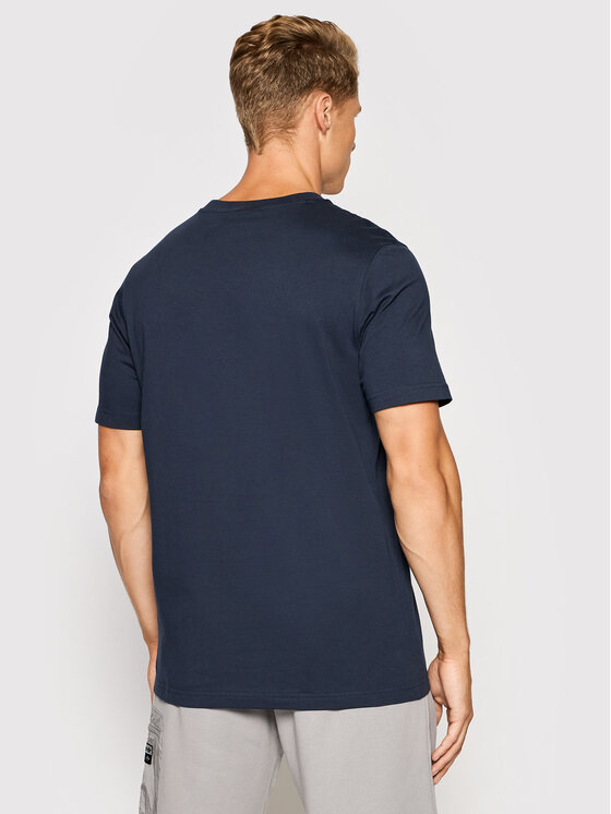 adidas T-Shirt Camo Infill H13496 Dunkelblau Regular Fit • Modivo.de