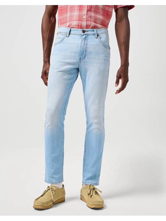 Wrangler Wrangler Jeansy LARSTON Niebieski Slim Fit