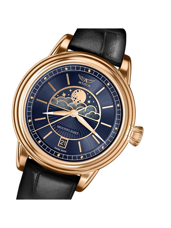 Aviator Aviator Orologio V.1.33.2.256.4BM Nero