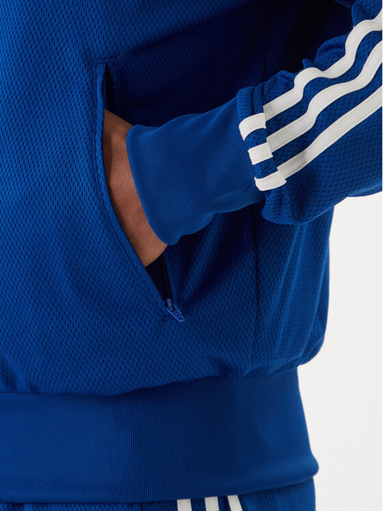 adidas adidas Mikina adicolor Firebird KE0790 Modrá Loose Fit