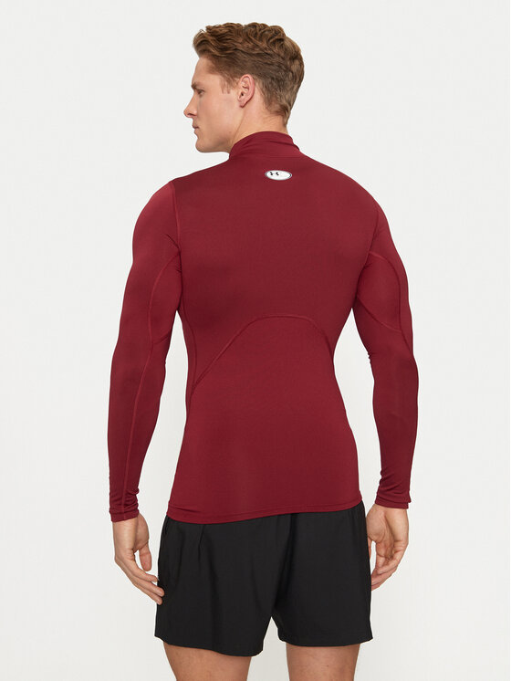 Under Armour Under Armour Funkčné tričko Ua Cg Armour Comp Mock 1366072 Bordová Compression Fit