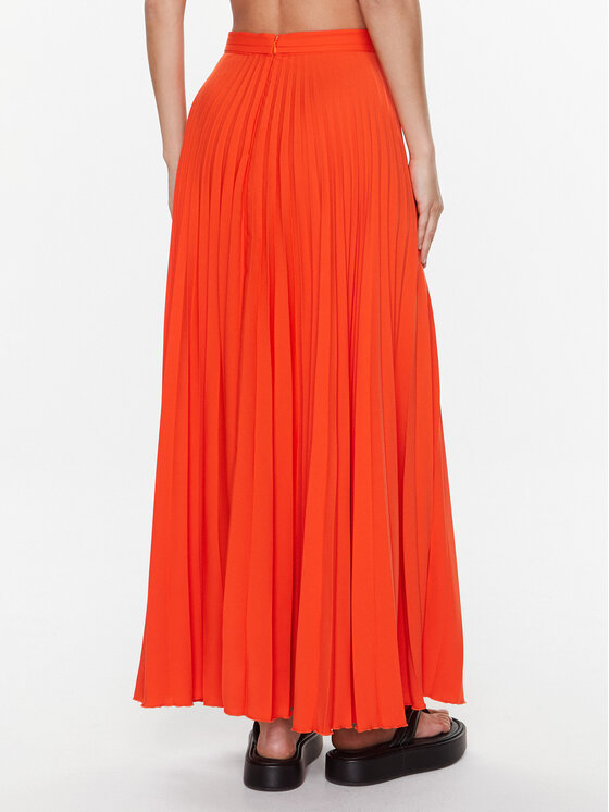 Herskind Herskind Спідниця в складку Naomi 4727939 Оранжевий Regular Fit