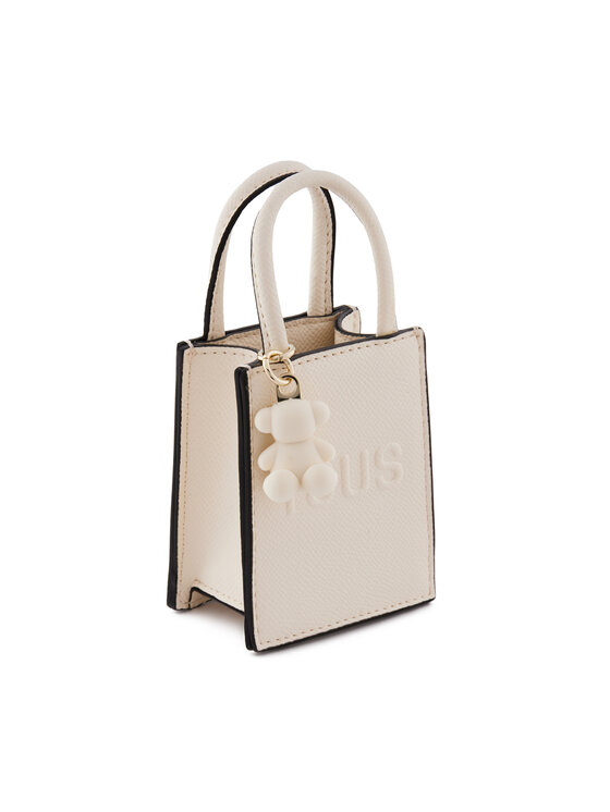 TOUS TOUS Přívěsek Mini Bolso Pop 2002203601 Béžová
