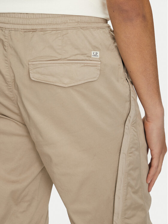 C.P. Company C.P. Company Spodnie materiałowe 18CMPA169A005694G Beżowy Relaxed Fit