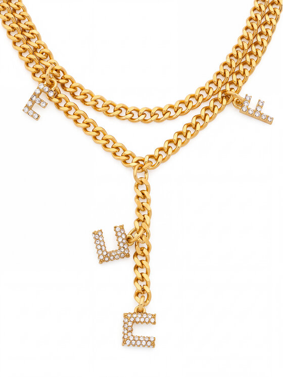 Elisabetta Franchi Elisabetta Franchi Гривна CV-66A-67E2-V190 Златист
