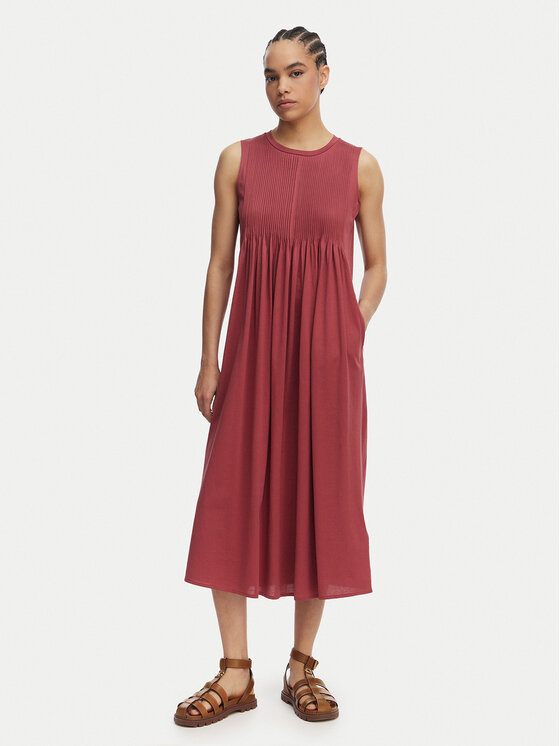 Weekend Max Mara Weekend Max Mara Повсякденна сукня Ricordo 2615621022 Бордовий Regular Fit