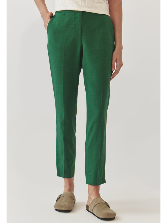 TATUUM TATUUM Spodnie materiałowe KOLIA 2 Zielony Skinny Fit