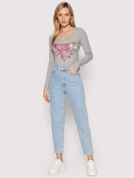 Blusa W2YI36 J1311 Grigio Slim Fit