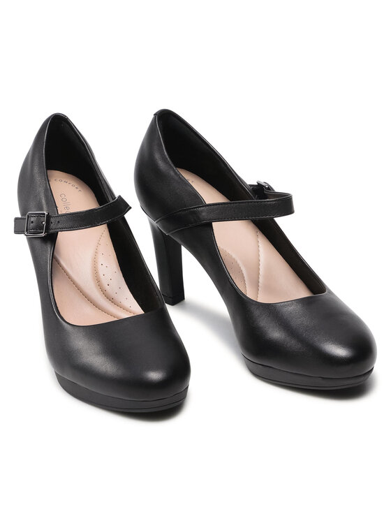 Clarks Clarks Pantofi Ambyr Shine 261577844 Negru