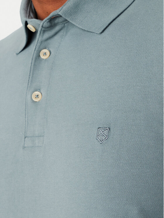 Jack & Jones Jack & Jones Poloshirt William 12269034 Blau Regular Fit