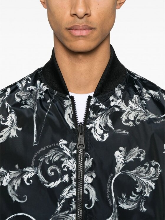 Versace Jeans Couture Versace Jeans Couture Kurtka bomber 76GAS407 CQS85 899 Czarny Regular Fit