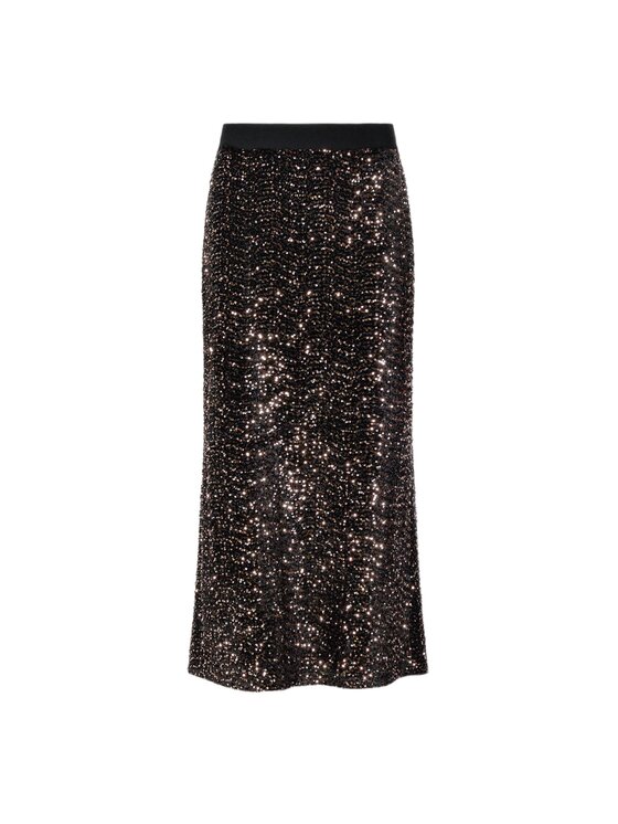 Elena Mirò Elena Mirò Gonna maxi 1018Z000057N032 Marrone Regular Fit