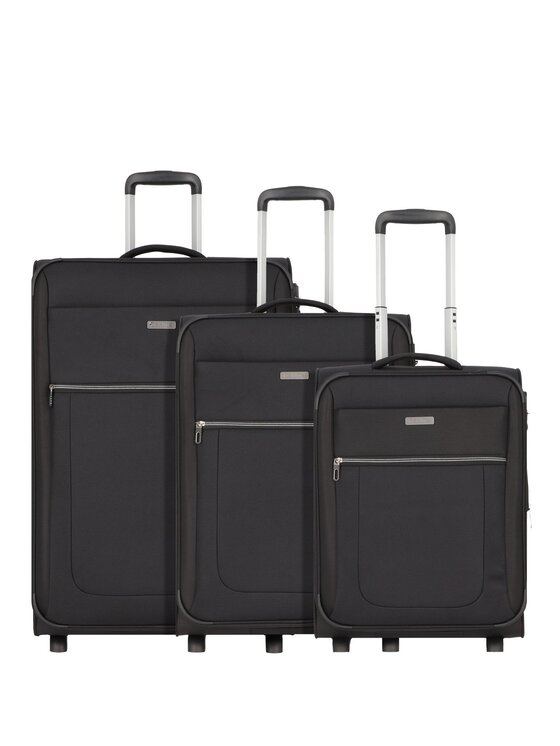 Paklite Paklite Komplet walizek 289898 Czarny