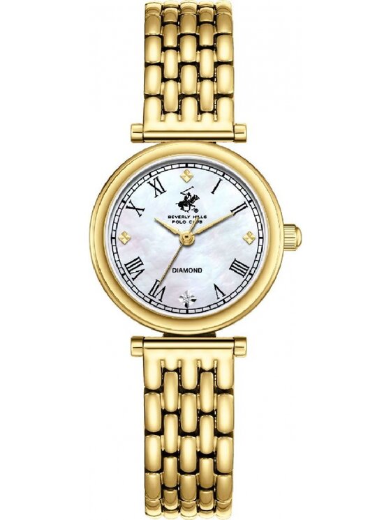 Beverly Hills Polo Club Beverly Hills Polo Club Zegarek BP3894X.120 Złoty