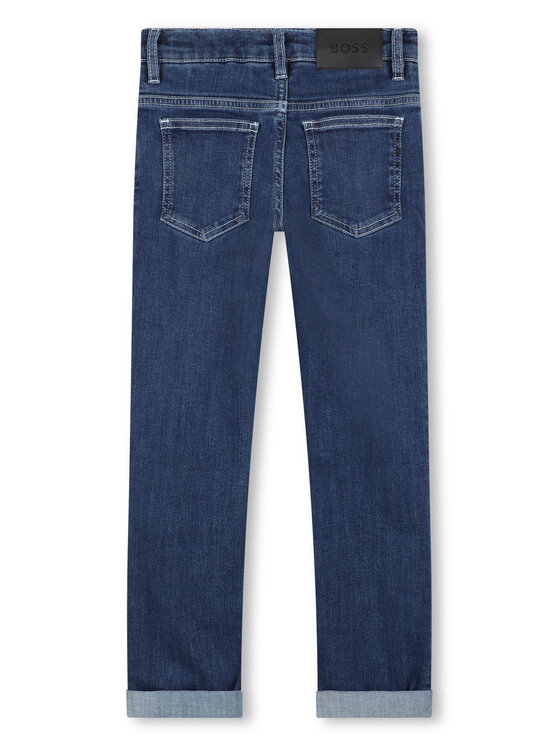 BOSS BOSS Džínsy J51984 D Modrá Slim Fit