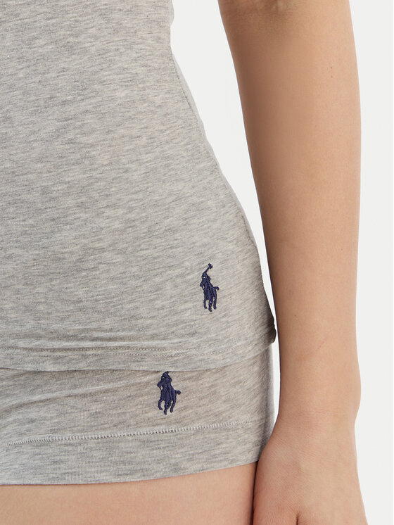 Polo Ralph Lauren Polo Ralph Lauren Πιτζάμα 4P0719 Γκρι Regular Fit