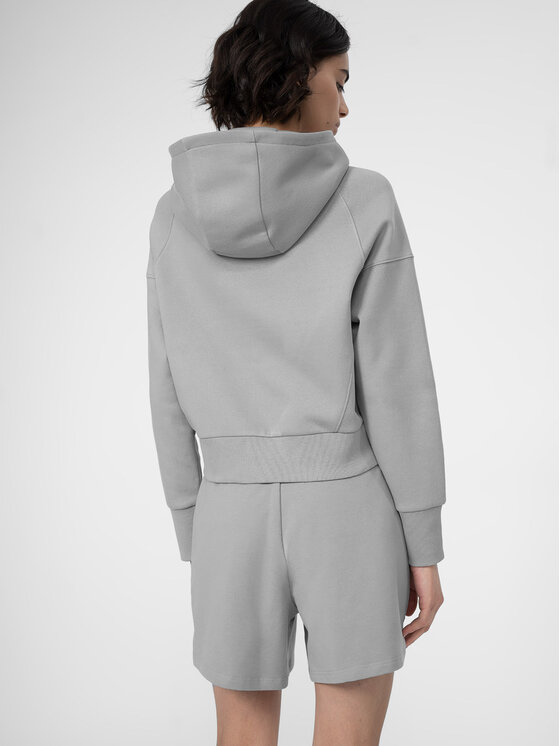 4F 4F Αθλητικό σορτς 4FSS23TSHOF070 Γκρι Regular Fit